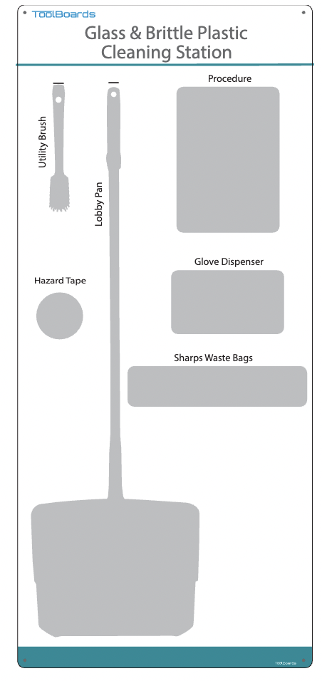 Glass & Brittle Plastic Cleaning Station