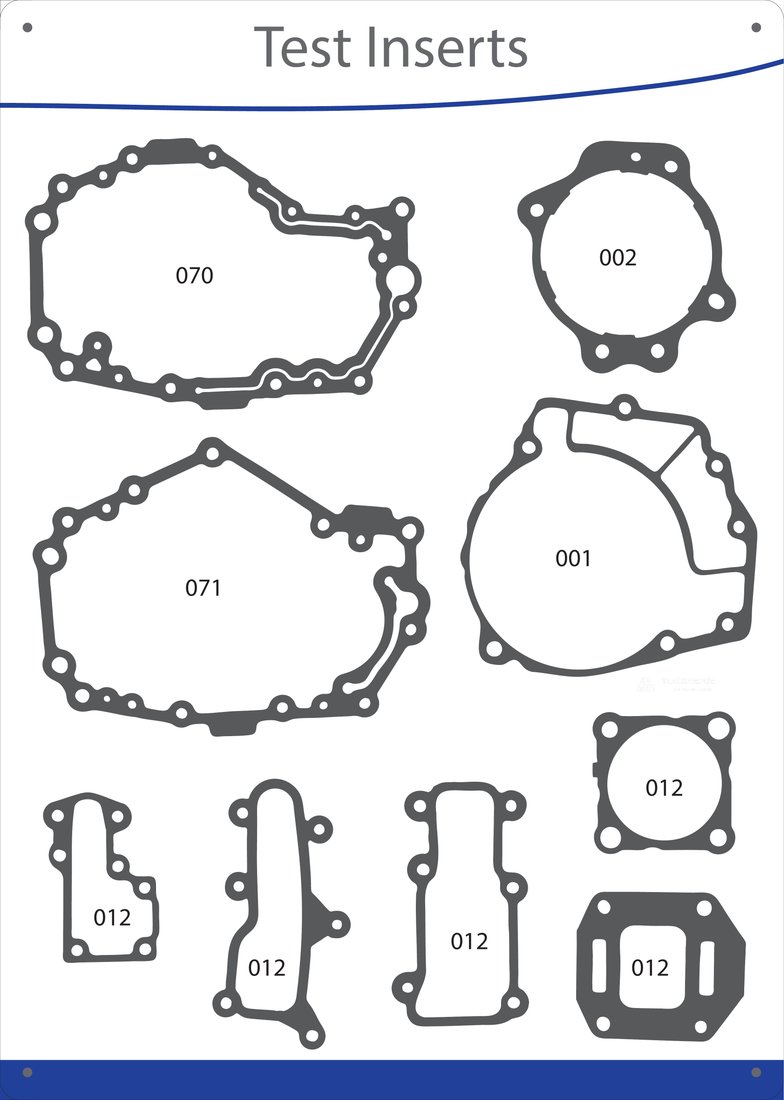 Test inserts board